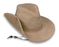 Шляпа австралийская - светло-бежевая / 9541